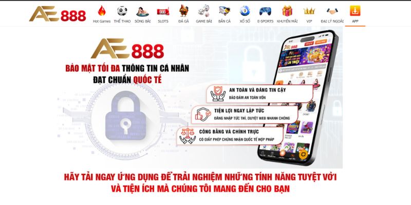 Lợi thế khi sử dụng App AE888